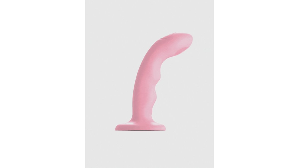 Gode vibrant à tapotement, base ventouse Tapping Dildo Wave de Strap-on-me