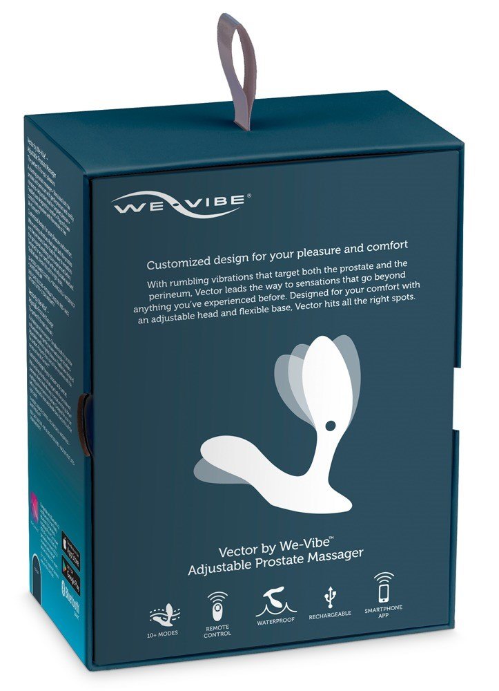 We-Vibe Vector plug prostatique vibrant We-Vibe Vector, plug stimulateur prostatique vibrant